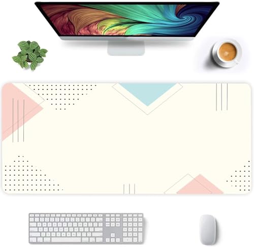 Gaming Mauspad 1600x800x2mm - XXL Mousepad - rutschfeste Gummiunterseite - Tastatur Tischunterlage Large Size - Verbessert Präzision und Geschwindigkeit - Abstrakte Geometrie Gaming Mauspad 1600x800x2mm - XXL Mousepad - rutschfeste Gummiunterseite - Tastatur Tischunterlage Large Size - Verbessert Präzision und Geschwindigkeit - Abstrakte Geometrie von Qijinn