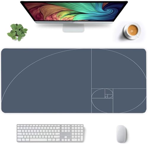 Gaming Mauspad 700x300x2mm - XXL Mousepad - rutschfeste Gummiunterseite - Tastatur Tischunterlage Large Size - Verbessert Präzision und Geschwindigkeit - Grau Gaming Mauspad 700x300x2mm - XXL Mousepad - rutschfeste Gummiunterseite - Tastatur Tischunterlage Large Size - Verbessert Präzision und Geschwindigkeit - Grau von Qijinn