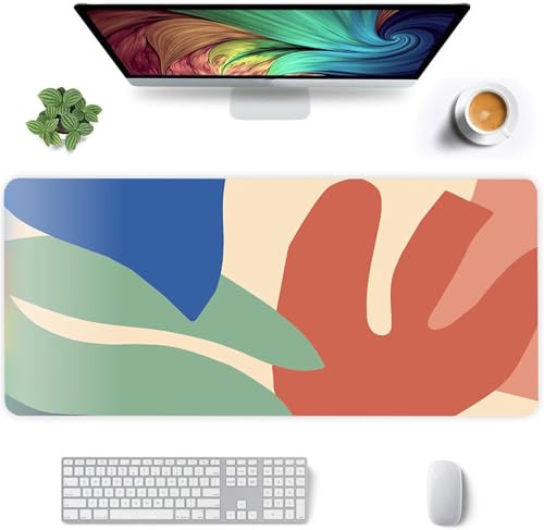 Gaming Mauspad 700x300x3mm - XXL Mousepad - rutschfeste Gummiunterseite - Tastatur Tischunterlage Large Size - Verbessert Präzision und Geschwindigkeit - Blau Grün Braun Gaming Mauspad 700x300x3mm - XXL Mousepad - rutschfeste Gummiunterseite - Tastatur Tischunterlage Large Size - Verbessert Präzision und Geschwindigkeit - Blau Grün Braun von Qijinn