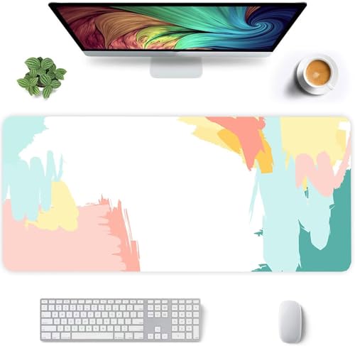 Gaming Mauspad 800x400x3mm - XXL Mousepad - rutschfeste Gummiunterseite - Tastatur Tischunterlage Large Size - Verbessert Präzision und Geschwindigkeit - Grün-Rosa Graffiti Gaming Mauspad 800x400x3mm - XXL Mousepad - rutschfeste Gummiunterseite - Tastatur Tischunterlage Large Size - Verbessert Präzision und Geschwindigkeit - Grün-Rosa Graffiti von Qijinn