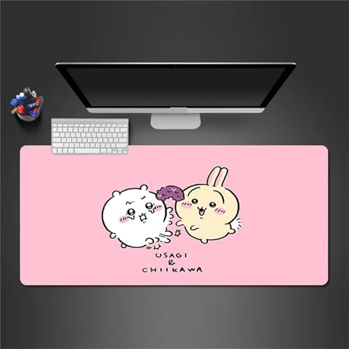 Mauspad XXL Gaming Rosa Cartoon,800x300mm Große Mouse Pad,2mm Dicke,Glatte Oberfläche,Mousepad mit vernähten Rändern,Anti-Rutsch Mauspad für PC, Heimbüro, Laptop Mauspad XXL Gaming Rosa Cartoon,800x300mm Große Mouse Pad,2mm Dicke,Glatte Oberfläche,Mousepad mit vernähten Rändern,Anti-Rutsch Mauspad für PC, Heimbüro, Laptop von Qijinn