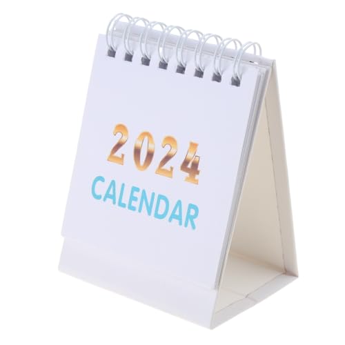 2024 Mini Tischkalender für Büroangestellte und Studenten für Tagesplaner, Kalender Juli.2023 bis Dez.2024 von Qilmal