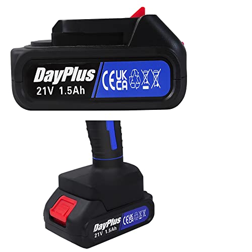 Qimu 21V Lithium-Batterie Akku mit 1,5 Ah Kapazität 21V Akku-Mini-Kettensäge, 6 Zoll und 4 Zoll Akku für elektrische Kettensägen Qimu 21V Lithium-Batterie Akku mit 1,5 Ah Kapazität 21V Akku-Mini-Kettensäge, 6 Zoll und 4 Zoll Akku für elektrische Kettensägen von Qimu
