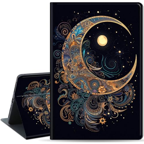 Qindaiwen Schutzhülle für iPad Air 13 Zoll (33 cm), M2 2024, iPad Pro 12,9 Zoll 2022/2021 (6. / 5. Generation), schlanke Schutzhülle aus PU-Leder für iPad Air 13 Zoll (33 cm) mit automatischer Wake von Qindaiwen