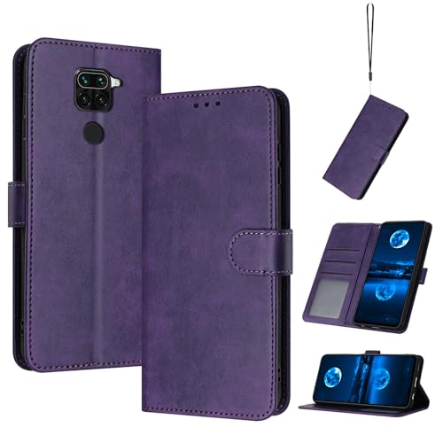 QiongniAN Handytasche kompatibel mit Xiaomi Redmi 10X 4G Hülle Leder,kompatibel mit Xiaomi Redmi Note 9 M2003J15SC M2003J15SG M2003J15SS Hülle PU Flip-Telefonhülle Purple QiongniAN Handytasche kompatibel mit Xiaomi Redmi 10X 4G Hülle Leder,kompatibel mit Xiaomi Redmi Note 9 M2003J15SC M2003J15SG M2003J15SS Hülle PU Flip-Telefonhülle Purple von QiongniAN