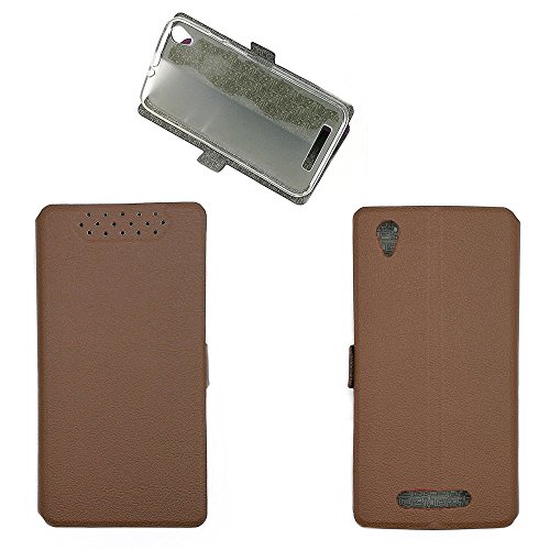 QiongniAN Hülle für Acer Liquid Z630 T03 Hülle Schutzhülle Case Cover Tan von QiongniAN