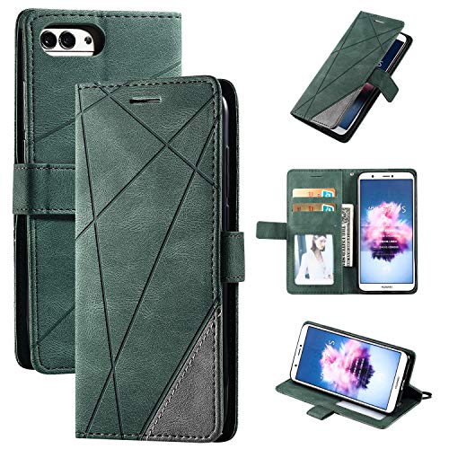 QiongniAN Hülle für Huawei Enjoy 7S Hülle Leder,Hülle für Huawei P Smart FIG-L03 FIG-LX2 FIG-L21/L22 FIG-LX1/LX3 FIG-LA1 / Honor 9 Lite LLD-L22A LLD-L31 Hülle Klapphülle Handytasche Case Green QiongniAN Hülle für Huawei Enjoy 7S Hülle Leder,Hülle für Huawei P Smart FIG-L03 FIG-LX2 FIG-L21/L22 FIG-LX1/LX3 FIG-LA1 / Honor 9 Lite LLD-L22A LLD-L31 Hülle Klapphülle Handytasche Case Green von QiongniAN