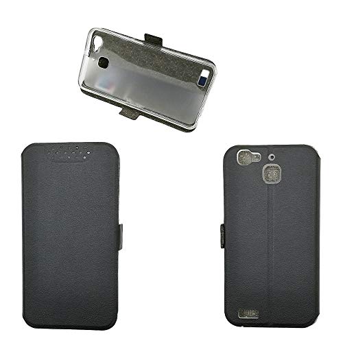 QiongniAN Hülle für Huawei GR3 Hülle Leder,Hülle für Huawei GR3 TAG-L01 TAG-L03 TAG-L13 TAG-L21 TAG-L22 TAG-L23 / Enjoy 5S Hülle Klapphülle Handytasche Case Black QiongniAN Hülle für Huawei GR3 Hülle Leder,Hülle für Huawei GR3 TAG-L01 TAG-L03 TAG-L13 TAG-L21 TAG-L22 TAG-L23 / Enjoy 5S Hülle Klapphülle Handytasche Case Black von QiongniAN