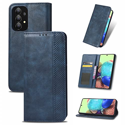 QiongniAN Hülle für Samsung Galaxy A53 5G Hülle Leder,Hülle für Samsung Galaxy A53 5G SM-A5360 SM-A536B SM-A536E SM-A536U Hülle Schutzhülle Case Cover Blue von QiongniAN