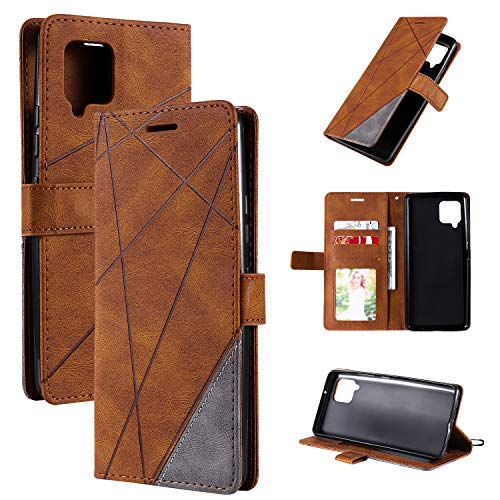 QiongniAN Hülle für Samsung Galaxy M12 Hülle Leder,Hülle für Samsung SM-A125F/DSN Galaxy A12 2020 / SM-A125F/DS SM-A125M/DS SM-A125F SM-A125M SM-A125N Hülle Klapphülle Handytasche Case Brown QiongniAN Hülle für Samsung Galaxy M12 Hülle Leder,Hülle für Samsung SM-A125F/DSN Galaxy A12 2020 / SM-A125F/DS SM-A125M/DS SM-A125F SM-A125M SM-A125N Hülle Klapphülle Handytasche Case Brown von QiongniAN