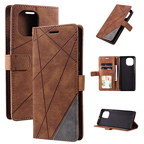 QiongniAN Hülle für Xiaomi Mi 11 Hülle Leder,Hülle für Xiaomi Mi 11T Hülle Leder,Hülle für Xiaomi Mi 11 5G M2011K2C M2011K2G / MI11T Hülle Klapphülle Handytasche Case Brown QiongniAN Hülle für Xiaomi Mi 11 Hülle Leder,Hülle für Xiaomi Mi 11T Hülle Leder,Hülle für Xiaomi Mi 11 5G M2011K2C M2011K2G / MI11T Hülle Klapphülle Handytasche Case Brown von QiongniAN