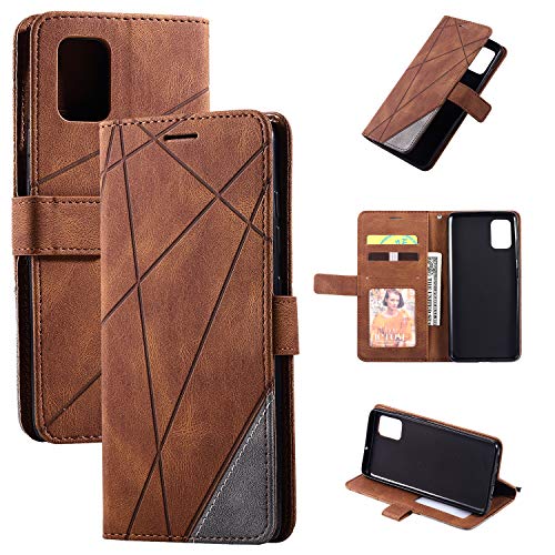 QiongniAN Kompatibel mit Samsung Galaxy A41,Kompatibel mit Samsung SM-A415F/DSN Galaxy A41 2020 / SM-A415F/DSM SM-A415F/DS SM-A415F Hülle Klapphülle Handytasche Case Brown QiongniAN Kompatibel mit Samsung Galaxy A41,Kompatibel mit Samsung SM-A415F/DSN Galaxy A41 2020 / SM-A415F/DSM SM-A415F/DS SM-A415F Hülle Klapphülle Handytasche Case Brown von QiongniAN