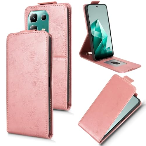 QiongniAN kompatibel mit Infinix Note 50X 5G Schutzhülle,kompatibel mit Infinix Note 50X 5G X6857B PU Leder Hülle Handytasche Cover Handyhülle Pink QiongniAN kompatibel mit Infinix Note 50X 5G Schutzhülle,kompatibel mit Infinix Note 50X 5G X6857B PU Leder Hülle Handytasche Cover Handyhülle Pink von QiongniAN
