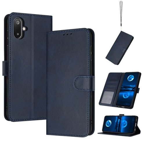 kompatibel mit Samsung Galaxy M06 5G Hülle Leder,kompatibel mit Samsung Galaxy F06 5G SM-E066B/DS Hülle PU Flip-Telefonhülle Blue kompatibel mit Samsung Galaxy M06 5G Hülle Leder,kompatibel mit Samsung Galaxy F06 5G SM-E066B/DS Hülle PU Flip-Telefonhülle Blue von QiongniAN