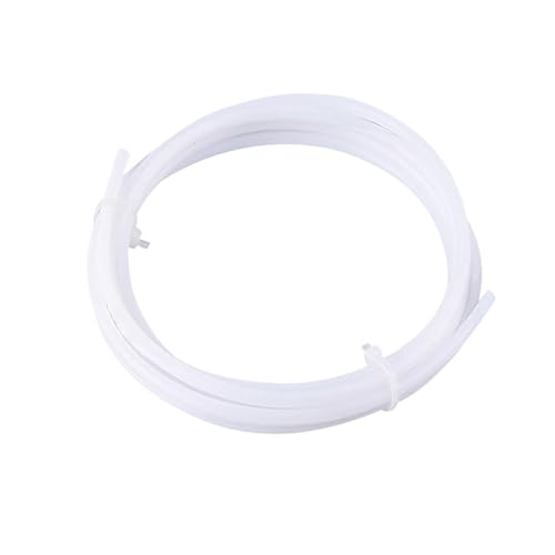 QitinDasen 3 Meter 3D Drucker PTFE Teflonschlauch, AD 4.0 mm/ID 2.0 mm, 3D Drucker PTFE Teflonrohr, für 1.75 mm Filament 3D Drucker von QitinDasen