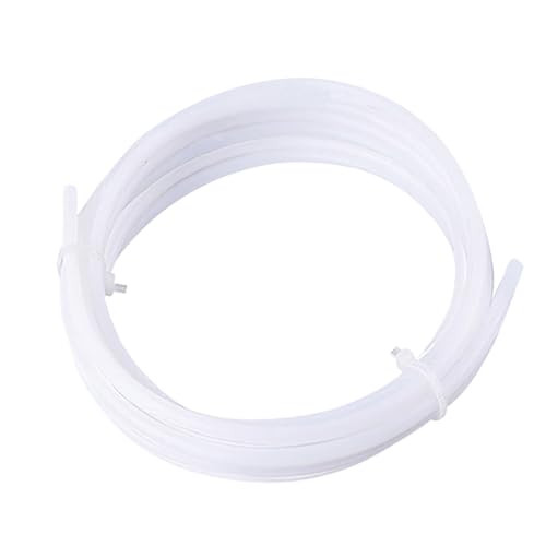 QitinDasen 8 Meter 3D Drucker PTFE Teflonschlauch, AD 4.0 mm/ID 2.0 mm, 3D Drucker PTFE Teflonrohr, für 1.75 mm Filament 3D Drucker von QitinDasen