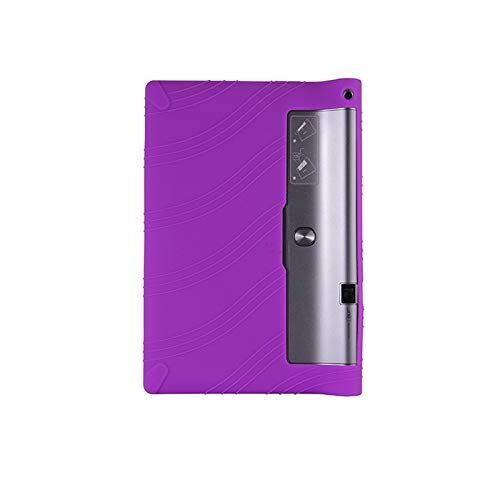 QiuKui Tab Hülle Für Lenovo Yoga Tab 3 Pro 10.1, Kids Silicon Stand Cover Case für Lenovo Yoga Tab 3 Pro 10.1 x90L x90f x90m (Farbe : Purple) von QiuKui-100-002