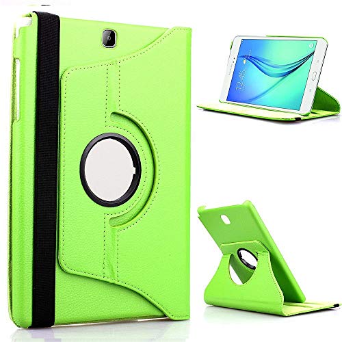 QiuKui Tab Hülle Für Samsung Galaxy Tab S2 8,0 Zoll, Tablet-Gehäuse 360 ​​rotierende Halterung Faltständer Flip Lederabdeckung für Samsung Galaxy Tab S2 8,0 Zoll T710 T713 T715 T719 SM-T710 von QiuKui-100-002