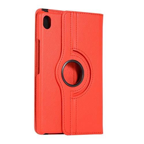 QiuKui Tab Hüllen Stand Für Huawei Mediapad M6 8.4 2019 360 Grad drehbaren Fall PU-Leder Tablet-Abdeckung Für Huawei Mediapad M6 VRD-W09 VRD-AL09 8,4 Zoll (Farbe : Rot) von QiuKui-100-002