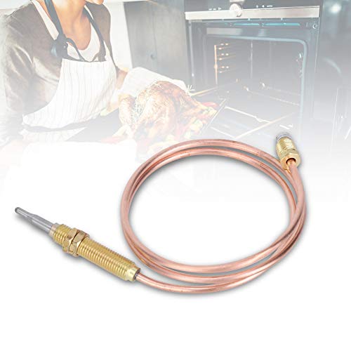 Qivine Universal Gas Thermoelement 60cm M8 Gewinde, Außenheizung Ersatzteile, Gasbrenner Thermoelement für Gasöfen Induktionsherd Gasherd Boiler Kamin BBQ-Grill Warmwasserbereiter Qivine Universal Gas Thermoelement 60cm M8 Gewinde, Außenheizung Ersatzteile, Gasbrenner Thermoelement für Gasöfen Induktionsherd Gasherd Boiler Kamin BBQ-Grill Warmwasserbereiter von Qivine