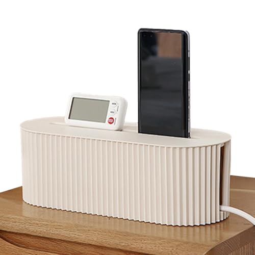 Kabel-Organizer-Box,Tragbare Aufbewahrungsboxen für Steckdosenkabel - Flexibler Kabel-Versteck und Management-Box, Kabelaufbewahrung, Verlängerungs-Versteck für Hide-Ladegerät-Adapter Kabel-Organizer-Box,Tragbare Aufbewahrungsboxen für Steckdosenkabel - Flexibler Kabel-Versteck und Management-Box, Kabelaufbewahrung, Verlängerungs-Versteck für Hide-Ladegerät-Adapter von Qizeroty