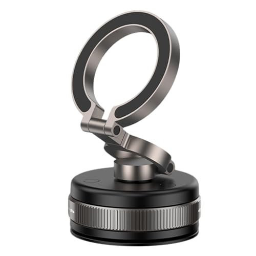 Vakuummagnetischer Telefonhalter, Vakuum -Telefonhalter für Auto,Faltbare Auto -Handy -Halterung | 360 Grad einstellbare Autotelefonmontage mit starkem Magnet für alle Smartphones und Fahrzeugmodelle Vakuummagnetischer Telefonhalter, Vakuum -Telefonhalter für Auto,Faltbare Auto -Handy -Halterung | 360 Grad einstellbare Autotelefonmontage mit starkem Magnet für alle Smartphones und Fahrzeugmodelle von Qizeroty