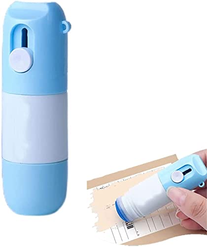 Qklovni Thermal Paper Correction Fluid mit Unboxing Knife, Portable Information Anti-Leakage Protection Correction Fluid für Package Labels von Qklovni