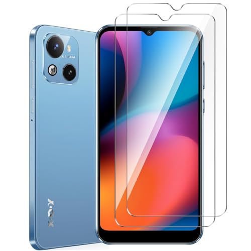 Qlfemna 2 Stück Panzer Schutz Glas für XGODY X18 (6.3"), 9H Härte, HD Displayschutzfolie, 0.3mm Ultra-klar, Frei von Kratzern,ohne Luftblasen, Ultrabeständig von Qlfemna