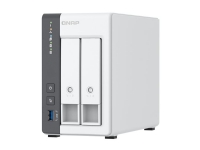 QNAP TS-216G - NAS-Server - 2 Einschübe - SATA 6Gb/s - RAID JBOD, RAID 0, 1 - RAM 4 GB - 2,5 Gigabit Ethernet - iSCSI-Unterstützung QNAP TS-216G - NAS-Server - 2 Einschübe - SATA 6Gb/s - RAID JBOD, RAID 0, 1 - RAM 4 GB - 2,5 Gigabit Ethernet - iSCSI-Unterstützung von Qnap Systems