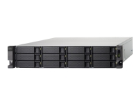 QNAP TL-R1200C-RP, HDD / SSD-Gehäuse, 2.5/3.5, Serial ATA III, 6 Gbit/s, Rack-Einbau, Schwarz, Grau von Qnap Systems