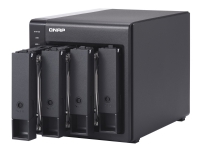 QNAP TR-004, HDD / SSD-Gehäuse, 2.5/3.5 Zoll, Serial ATA II, 3 Gbit/s, Hot-Swap, Schwarz QNAP TR-004, HDD / SSD-Gehäuse, 2.5/3.5 Zoll, Serial ATA II, 3 Gbit/s, Hot-Swap, Schwarz von Qnap Systems