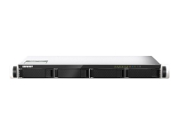 QNAP TS-435XeU - NAS-Server - 4 Einschübe - Rackversion - SATA 6Gb/s - RAID 0, 1, 5, 6, 10, JBOD - RAM 4 GB - 2,5 Gigabit Ethernet / 10 Gigabit Ethernet - iSCSI-Unterstützung - 1U von Qnap Systems