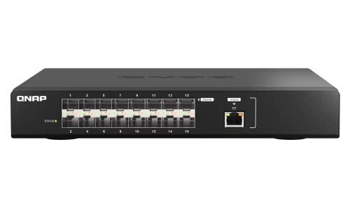 PrzeÅ‚Ä…cznik zarzÄ…dzalny QSW-M5216-1T L2 16port 25GbE SFP+ von Qnap