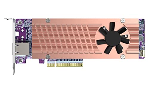 QNAP Card QM2 Schnittstellenkarte/Adapter Eingebaut PCIe, RJ-45 von Qnap