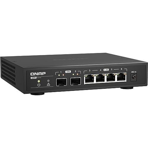 QNAP QSW-2104-2S 2ports 10GbE SFP+ 5port von QNAP