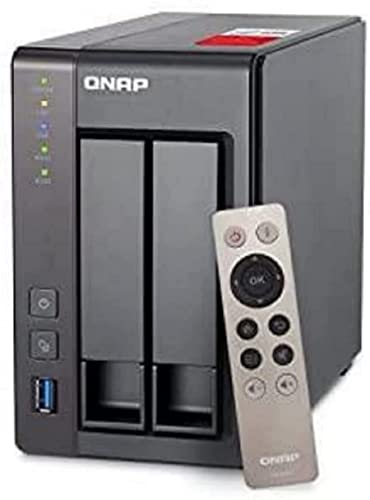 QNAP TS-251+-8G Intel-Quad-Core-NAS-System, HDMI-Support, Transkodierungs- und Virtualisierungsunterstützung, schwarz QNAP TS-251+-8G Intel-Quad-Core-NAS-System, HDMI-Support, Transkodierungs- und Virtualisierungsunterstützung, schwarz von Qnap