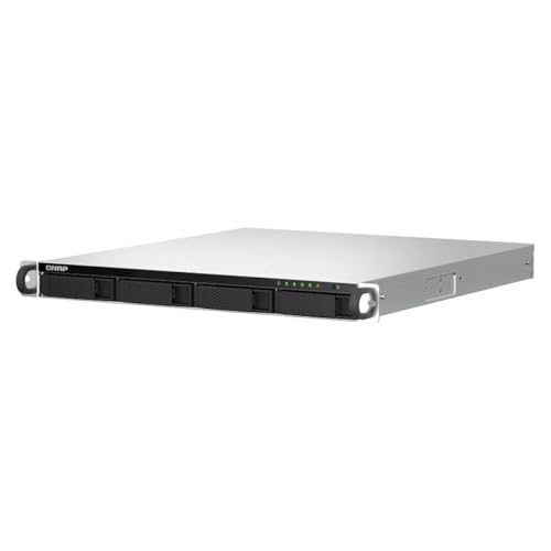 QNAP TS-464U-RP-8G |4-Bay, 2.5GbE, 1U-Rackmount NAS mit Zwei PSU's QNAP TS-464U-RP-8G |4-Bay, 2.5GbE, 1U-Rackmount NAS mit Zwei PSU's von Qnap