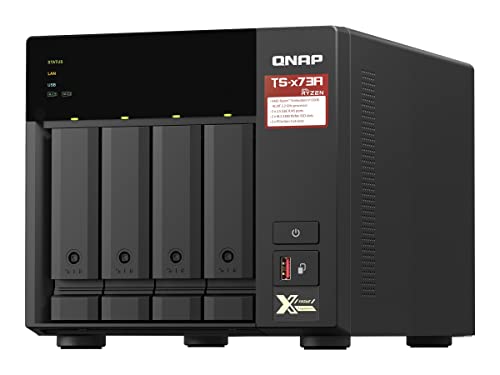 QNAP TS-473A-8G, 8GB Arbeitsspeicher, 2X Gb LAN, ohne HDs, Mechanische Festplatte QNAP TS-473A-8G, 8GB Arbeitsspeicher, 2X Gb LAN, ohne HDs, Mechanische Festplatte von Qnap