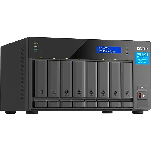QNAP TVS-h874X-i9-64G schwarz QNAP TVS-h874X-i9-64G schwarz von Qnap