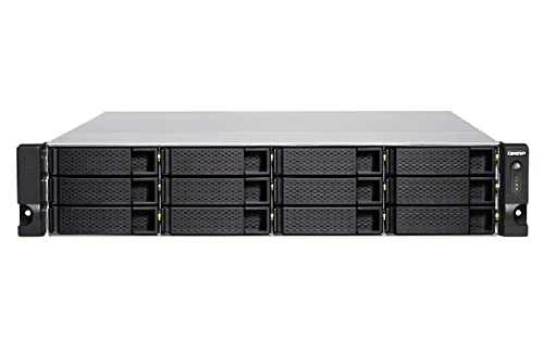 Qnap 12 Bay NAS-Systeme TS-1283XU-RP-E2124-8G von Qnap