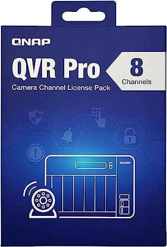 Qnap LIC-SW-QVRPRO-8CH 8-Kanal Lizenz (QVR Pro Gold Wird benötigt) von Qnap
