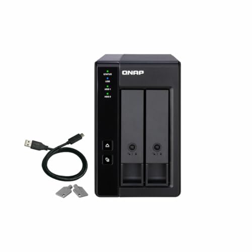 Qnap Macierz dyskowa 2-wnÄ™kowa obudowa rozszerzajÄ…ca RAID z USB3.1 (TR-002) von Qnap