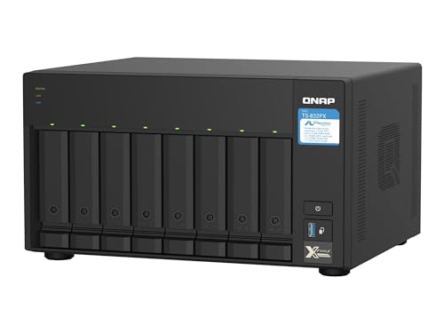 Qnap NAS TS-832PX-4G 8bay Desktop, One Size von Qnap