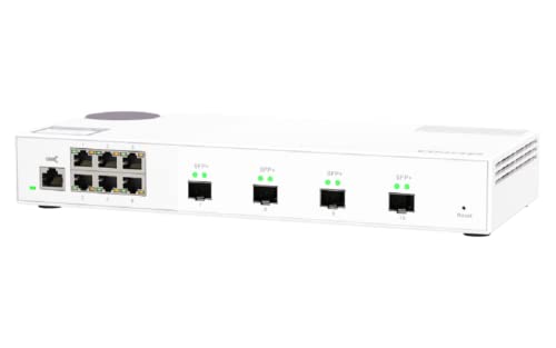 Qnap QSW-M2108-2S 6p 2.5Gbps 4p 10Gbps SFP+ Qnap QSW-M2108-2S 6p 2.5Gbps 4p 10Gbps SFP+ von Qnap
