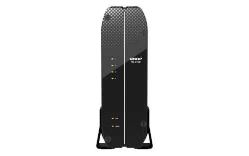 Qnap TS-410E NAS Tower Eingebauter Ethernet-Anschluss Schwarz J6412, TS-410E-8G Qnap TS-410E NAS Tower Eingebauter Ethernet-Anschluss Schwarz J6412, TS-410E-8G von Qnap
