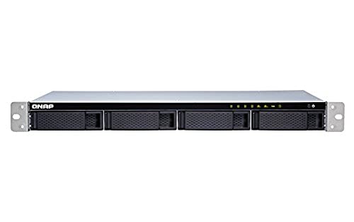 Qnap TS-431XeU-2G Rack-Lösung mit 8 TB und 4 Einschüben | Installiert mit 4 x 2 TB Western Digital Red Drives von Qnap
