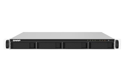 Qnap TS-432PXU-RP 4-Bay Turbo-Station NAS (AnnapurnaLabs Alpine AL-324 ARM® Cortex-A57 4-Core 1,7GHz 2GB DDR4 RAM 2xRJ-45 2,5 GbE LAN-Port) 48TB Bundle mit 4X 12TB WD Red Plus HDDs von Qnap