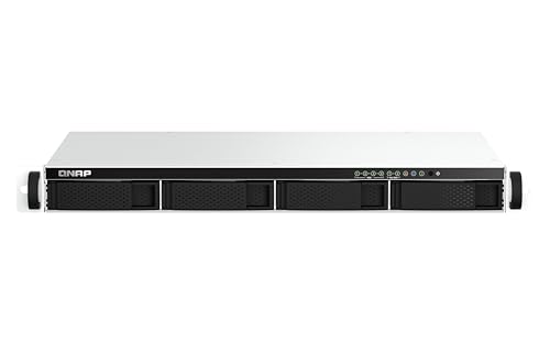 Qnap TS-464eU-8G | 4-Bay, 2.5GbE, 1U Short-Depth Rackmount NAS von Qnap