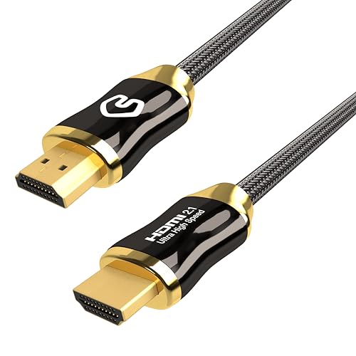 Qnected® HDMI 2.1 Kabel 1,5 Meter - Ultra High Speed - 4K 120Hz/144Hz, 8K 60Hz, HDR10+/Dolby Vision, eARC, 48Gbps - Kompatibel mit PlayStation 5, Xbox Series X & S, TV, PC, Projektor von Qnected
