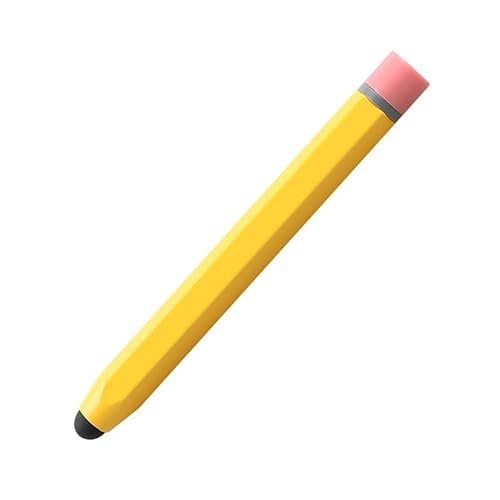 2 Pack Tablet Stift für Lernmaschine Stylus Smartwatch, Touchscreen Stift Eingabestift Handschrift Malstift aus Metall mit weicher Gummispitze Kompatibel mit iOS Android Geräten Perfekt zum Zeichnen von Qneneam
